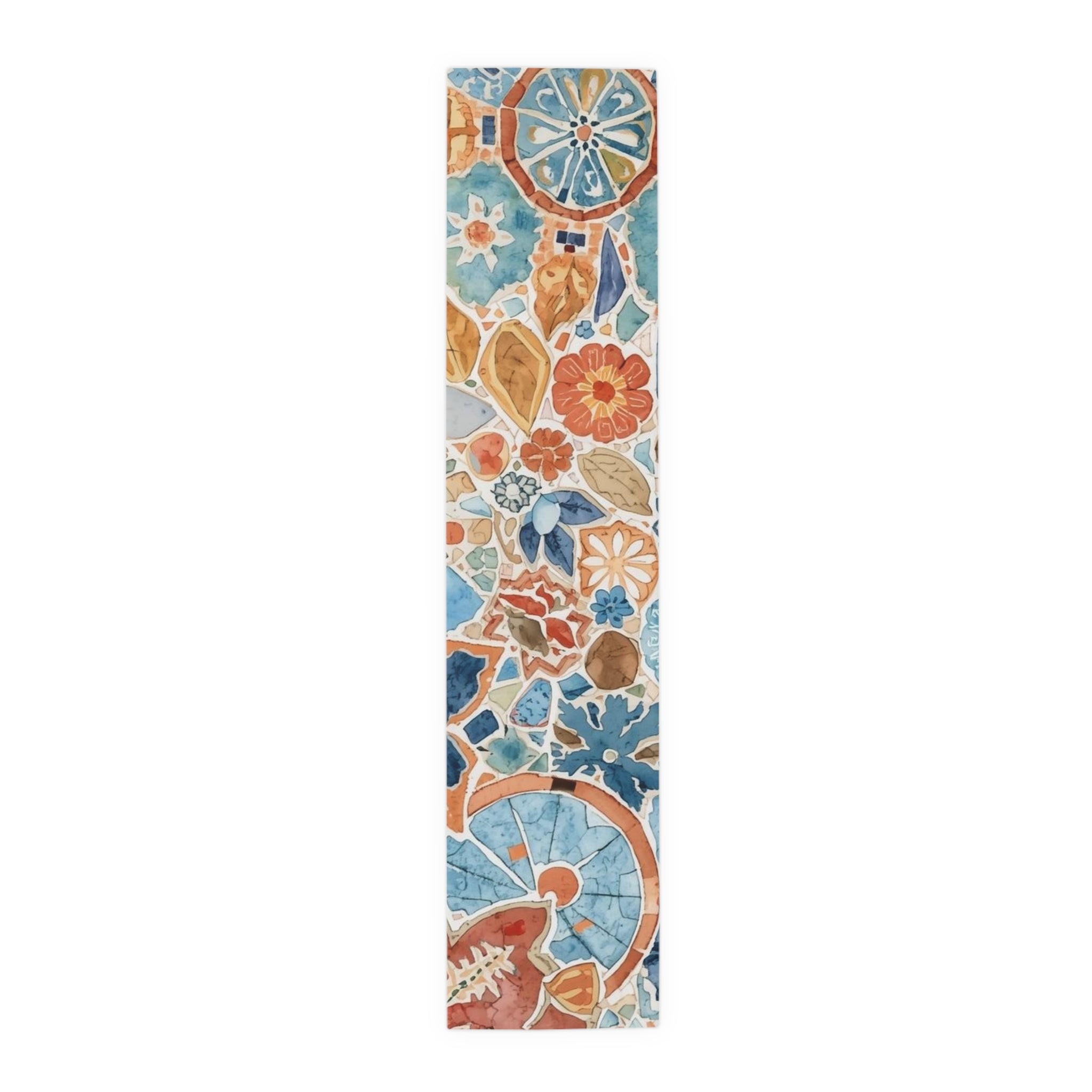 Bohemian Floral Table Runner Cotton Boho Wedding Decor - Rosetta Creative Boutique